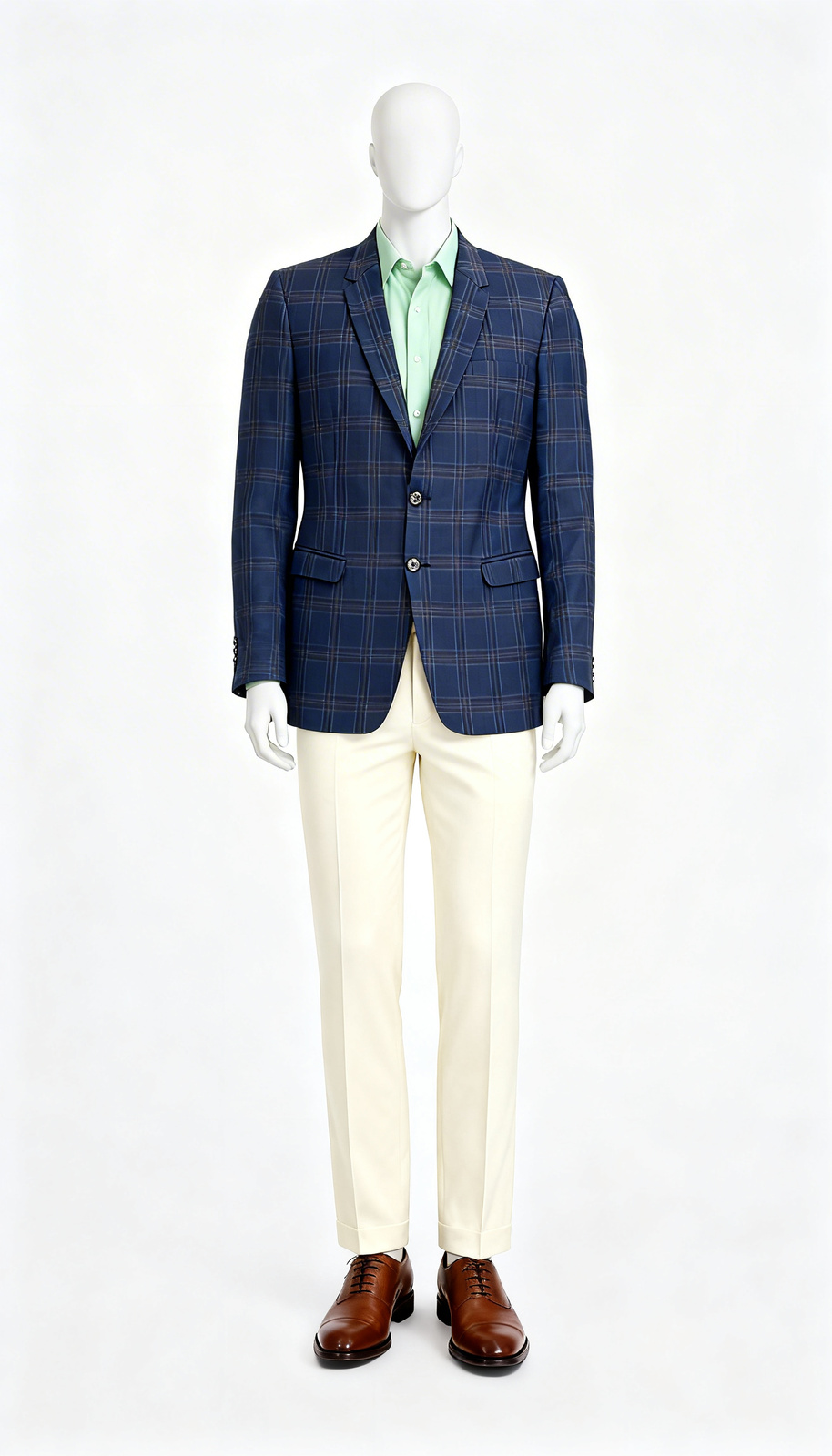 The Urban Edge Plaid Blazer