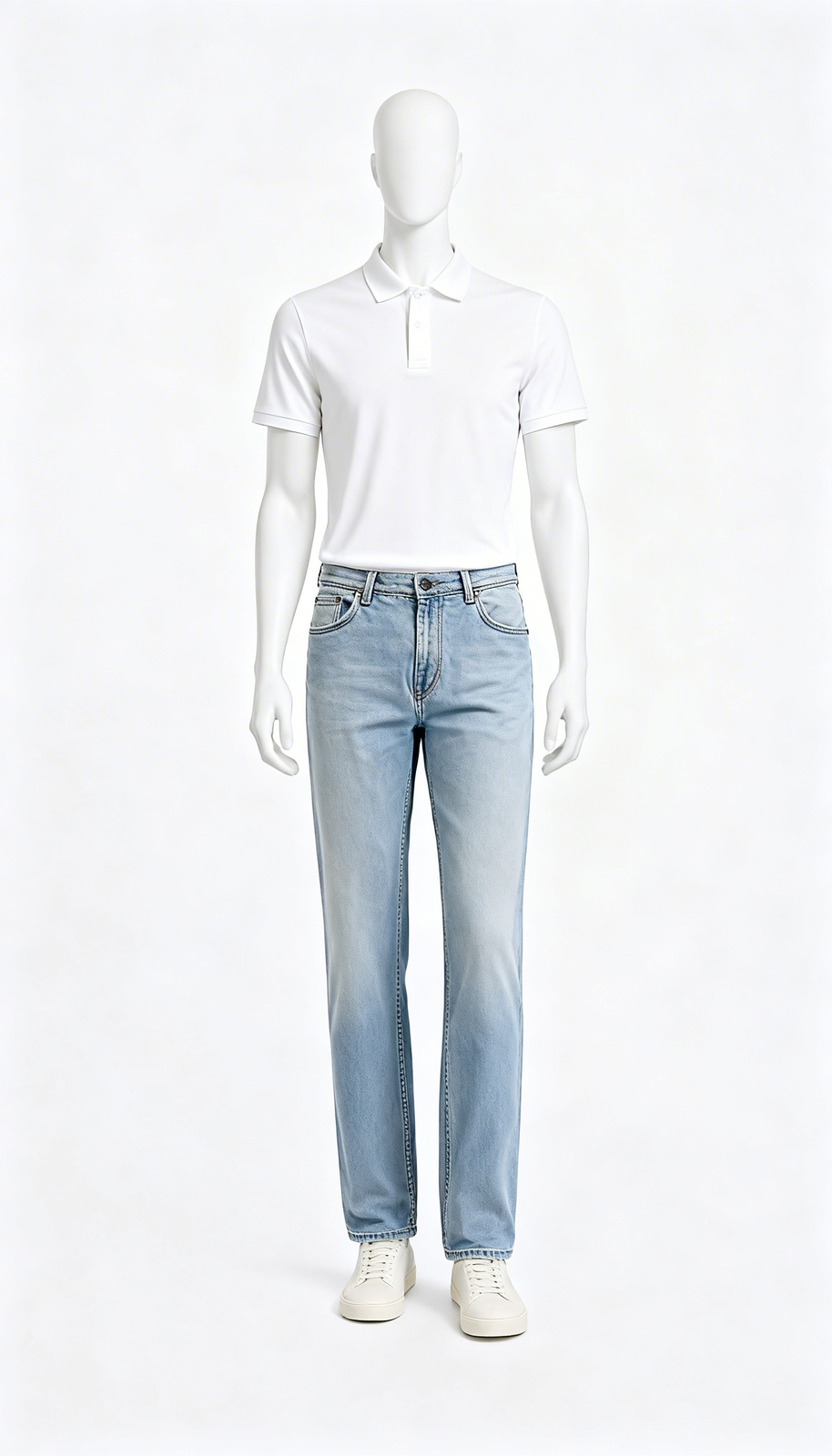 Light Wash Wide Leg Jeans