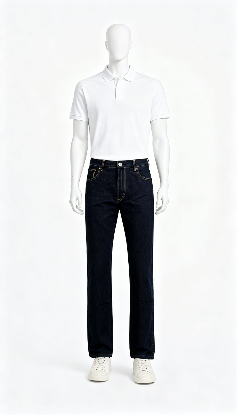 Classic Black Straight Fit Jeans