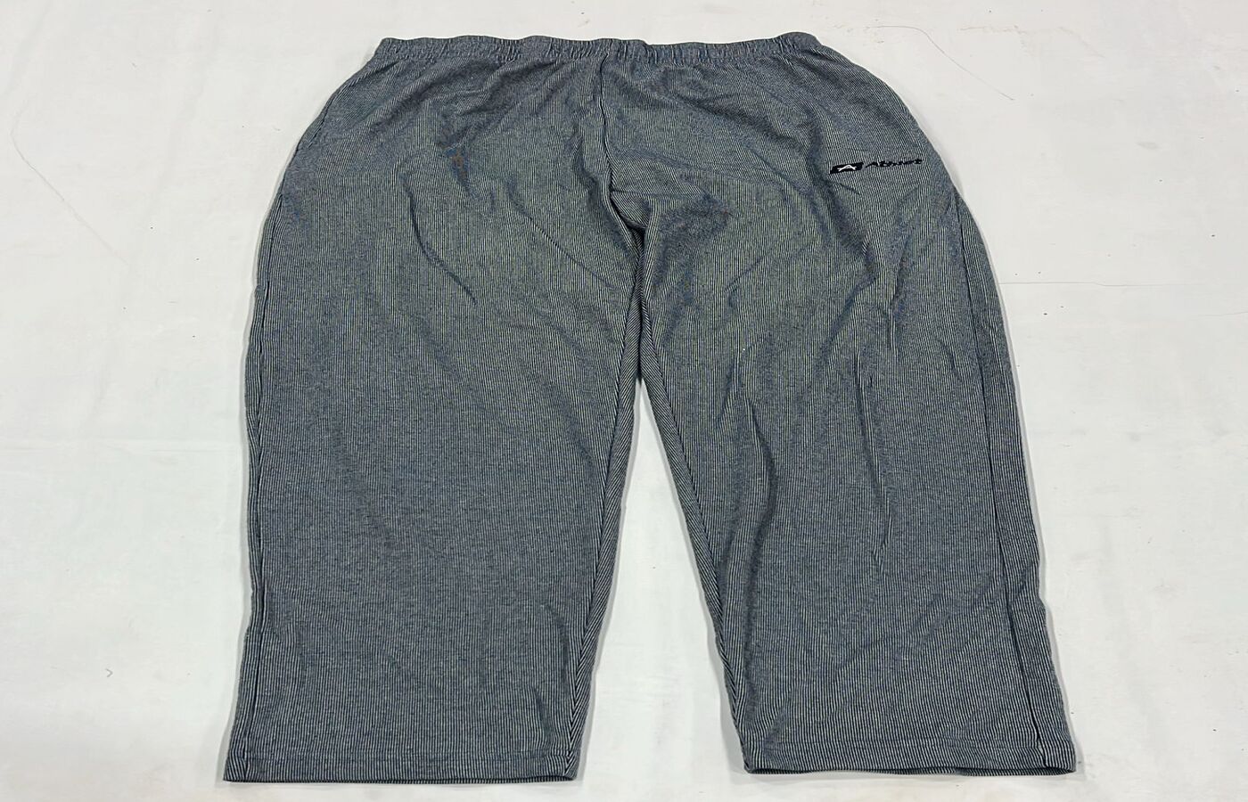 Men’s Grey Textured Cotton-Lounge Pants - Image 5