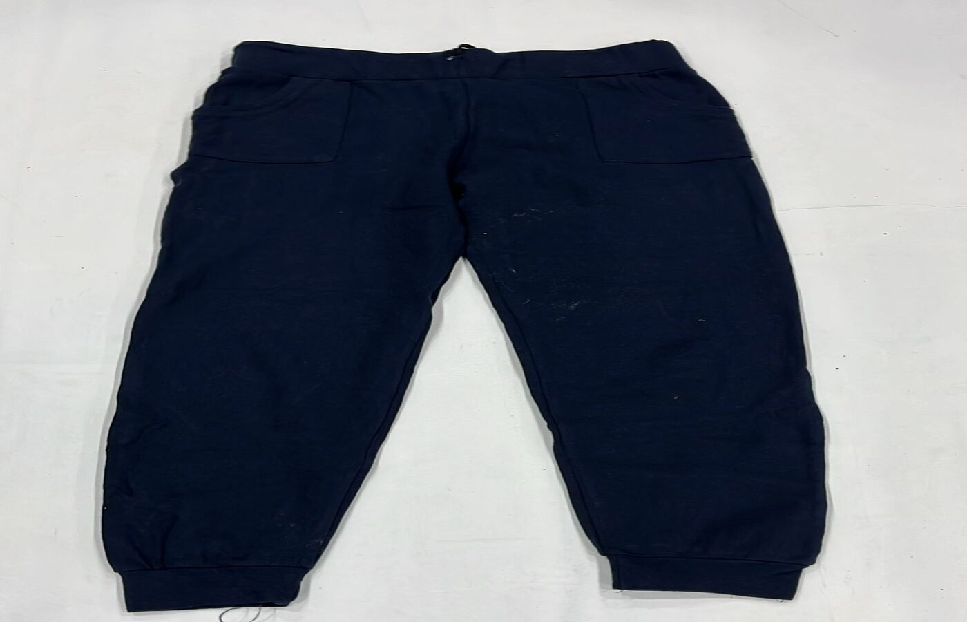 Men’s Solid Navy Casual Jogger Pants - Image 5