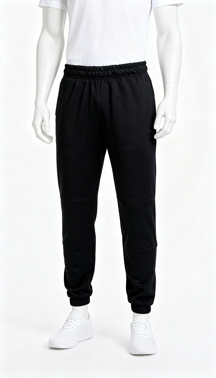Men’s Black Performance Track Joggers - Image 4
