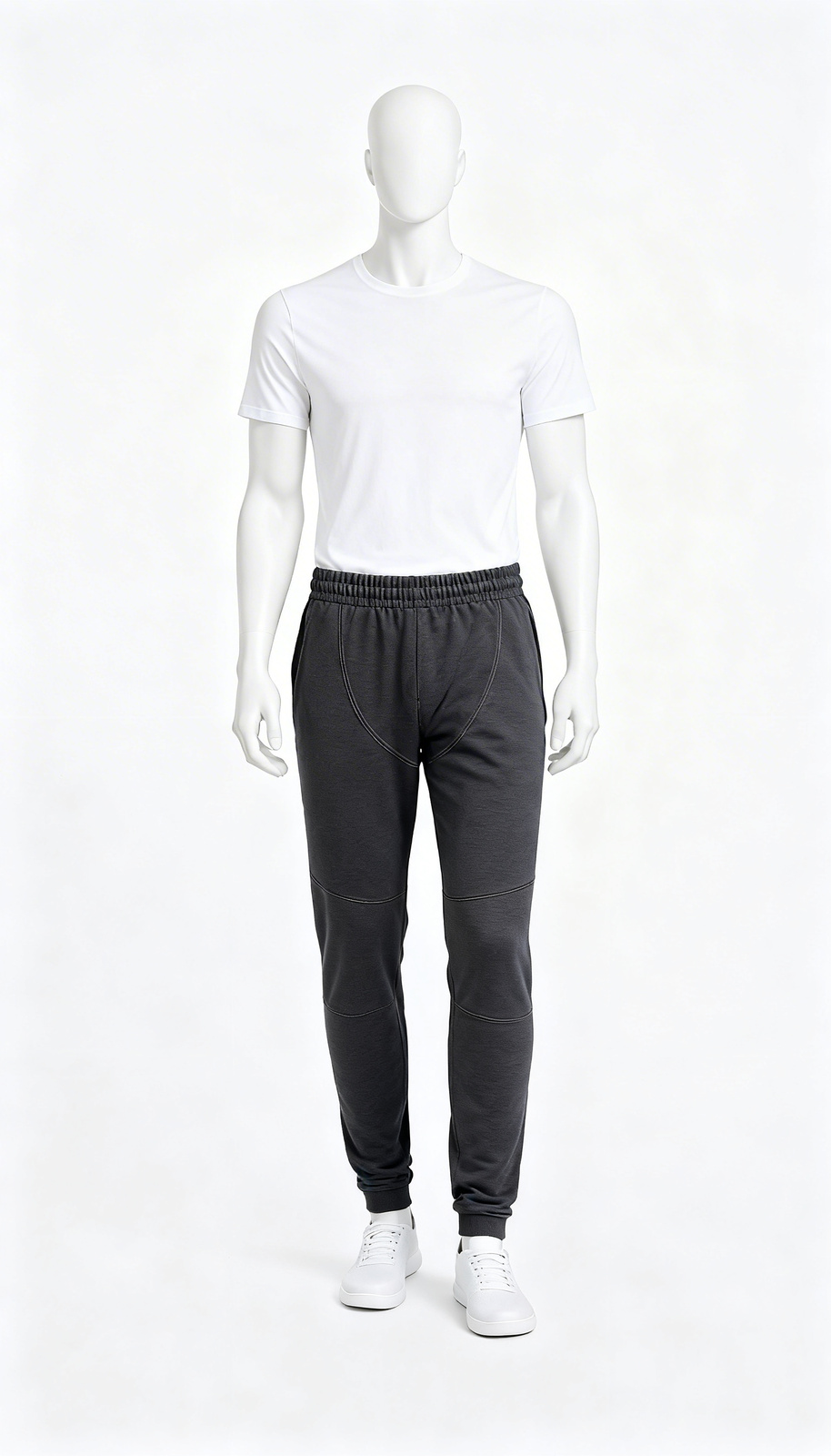 Men’s Charcoal Black Thermal Bottoms