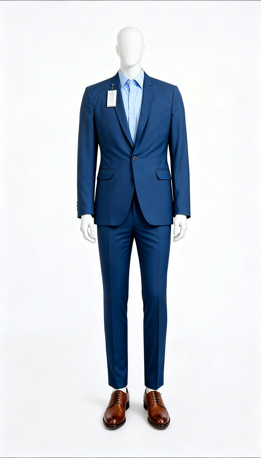 The Modern Single-Button Navy Blazer