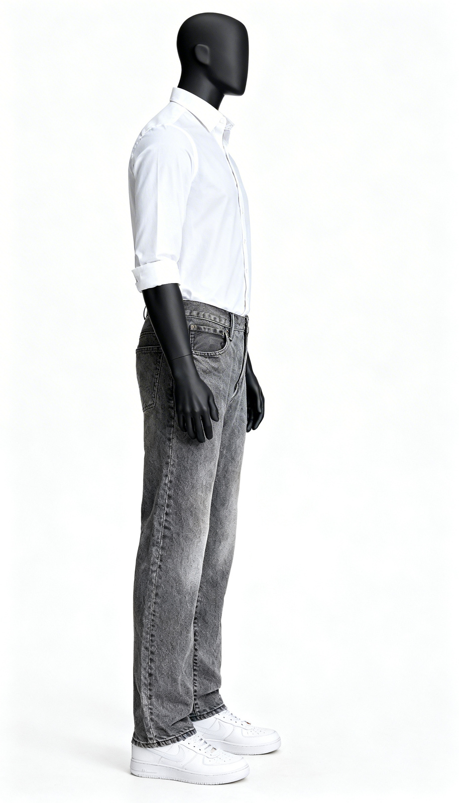 Mid Blue Denim Jeans - Image 3