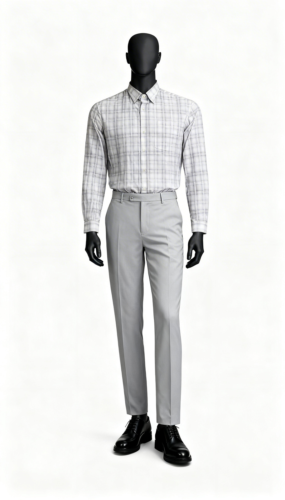 Lavender Check Shirt