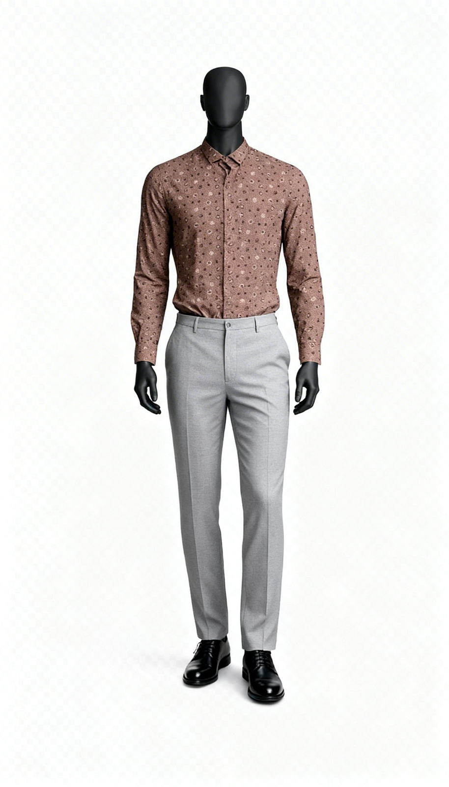 Rust Retro Print Shirt