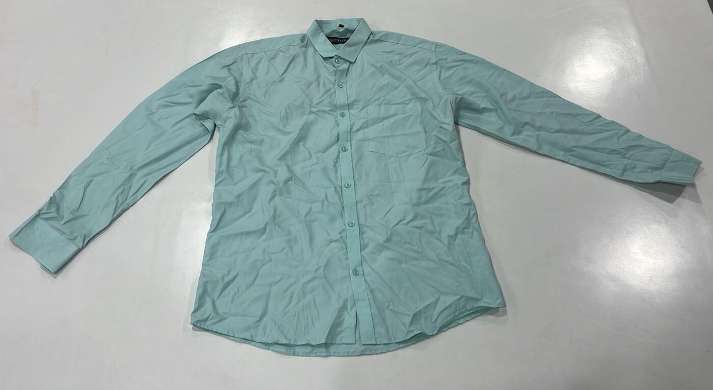 Aqua Solid Shirt - Image 3