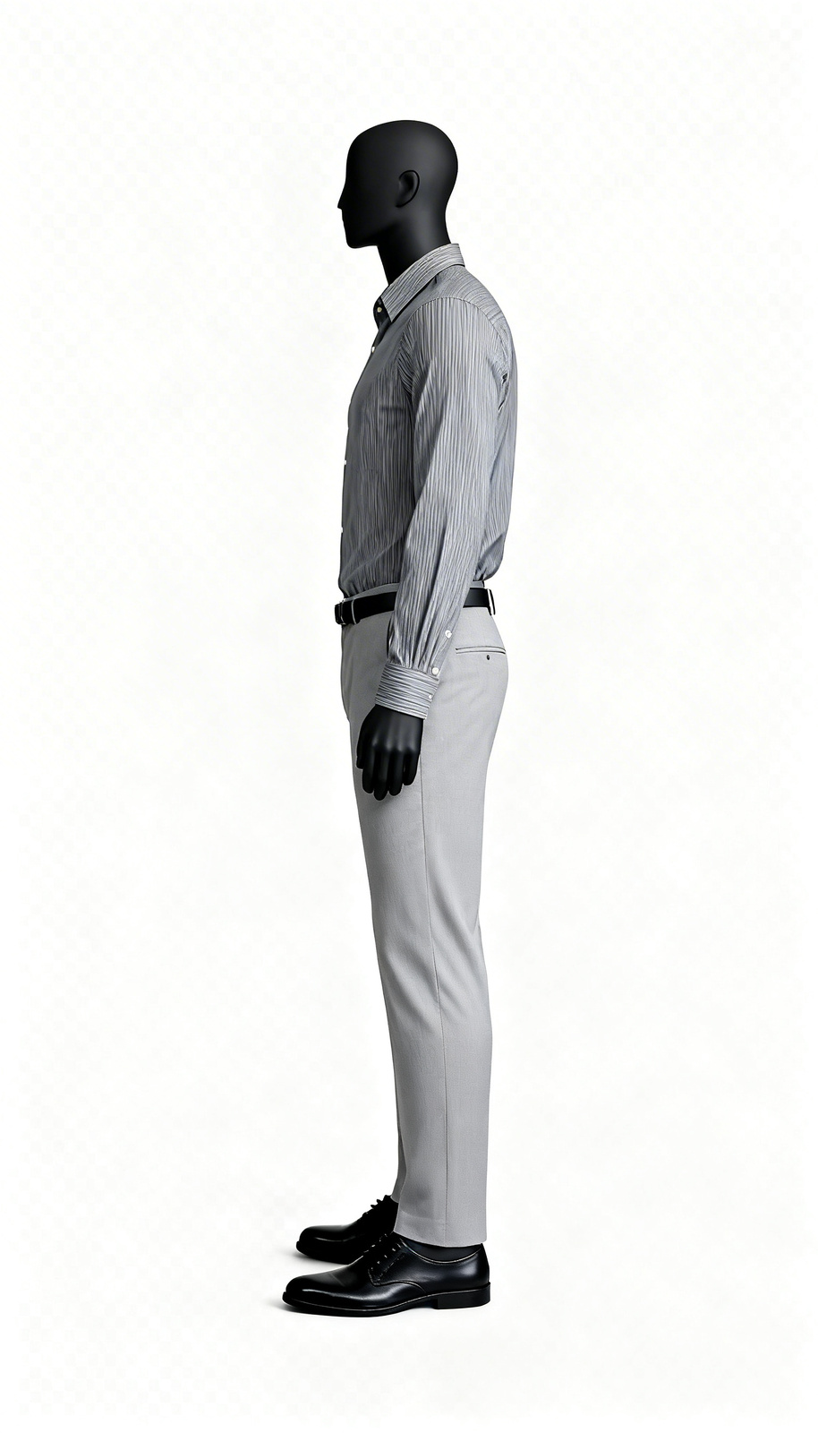 Grey Pinstripe Shirt