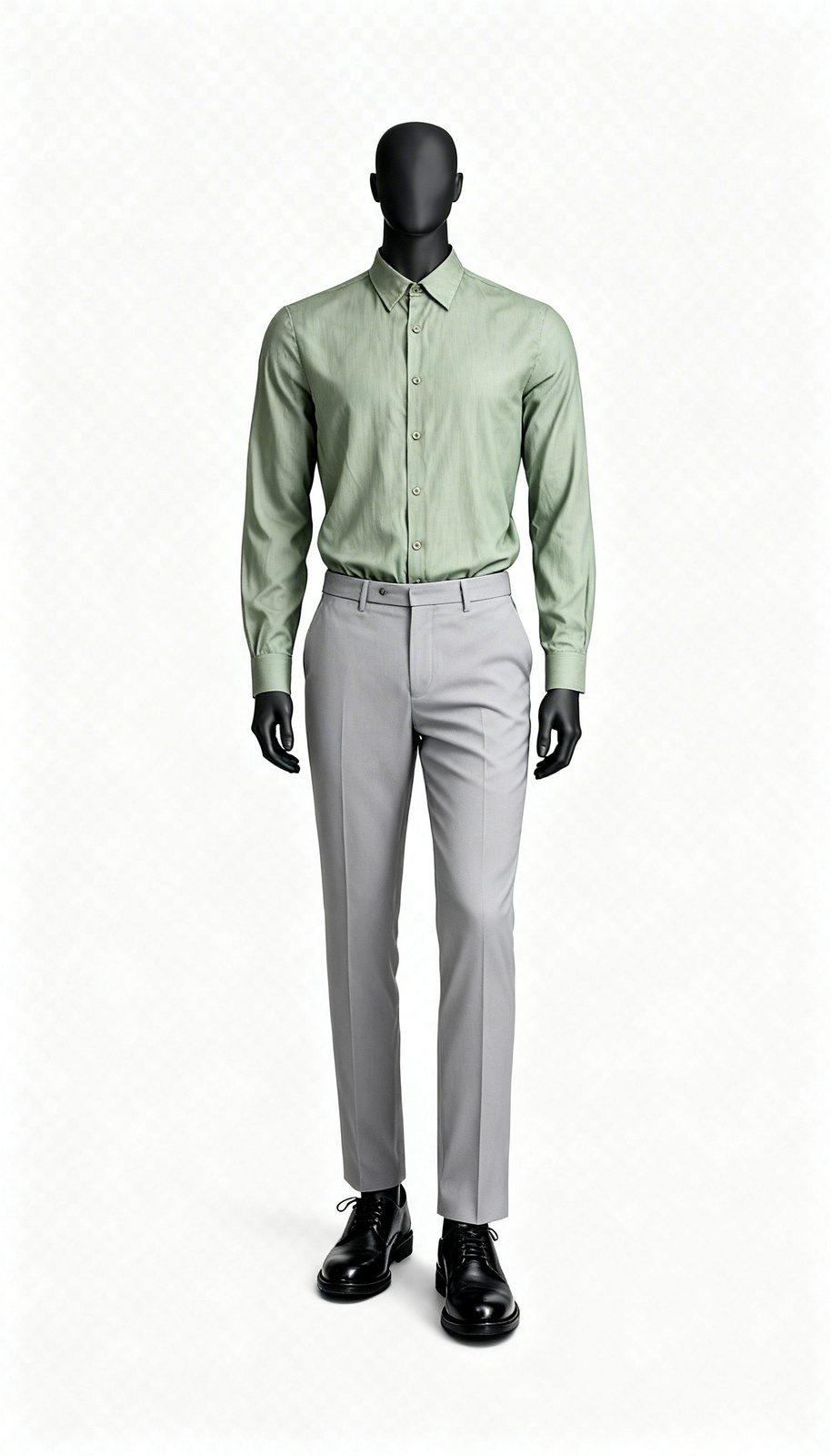 Men’s Olive Solid Shirt