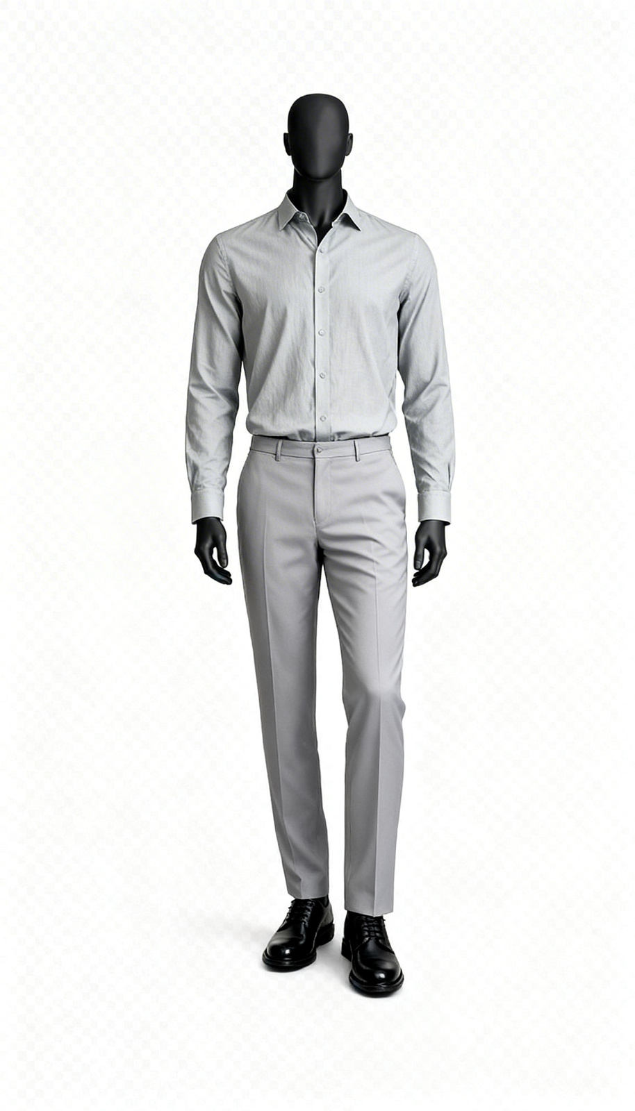 Men’s Light Grey Formal Shirt