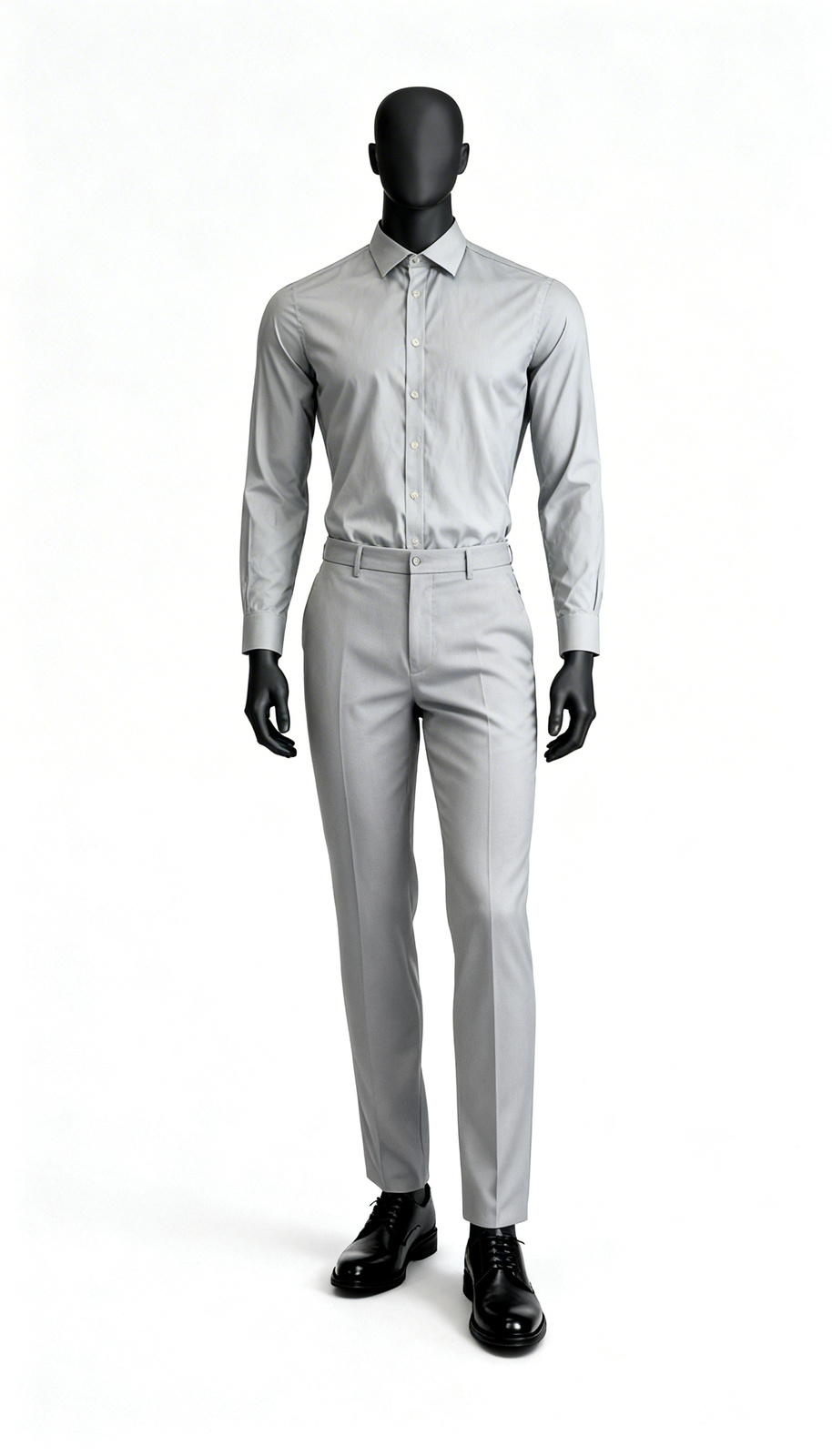 Men’s Light Grey Casual Shirt