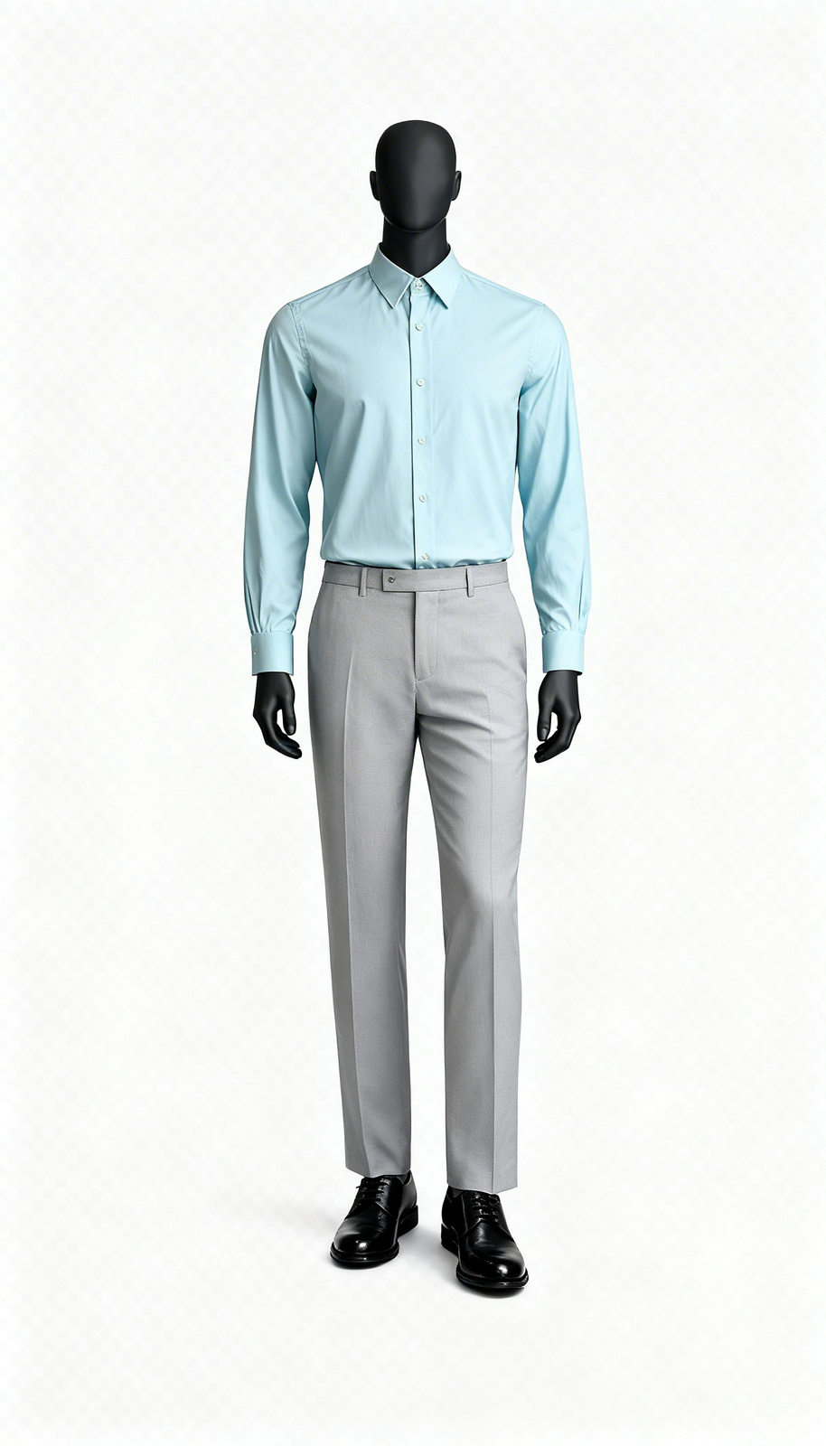 Mint Solid Full Sleeve Shirt