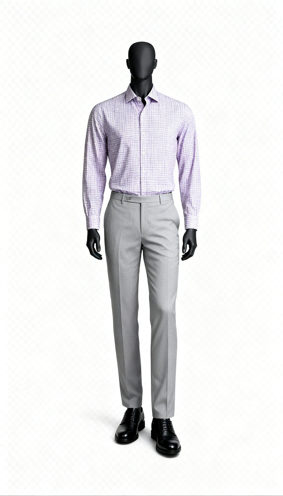 Pink Micro Check Shirt