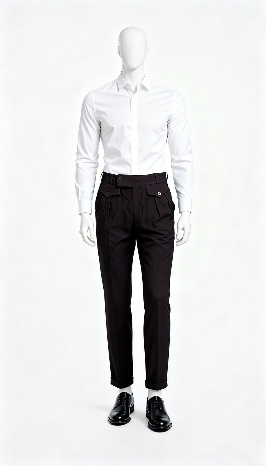 Men’s Dark Brown Formal Trouser