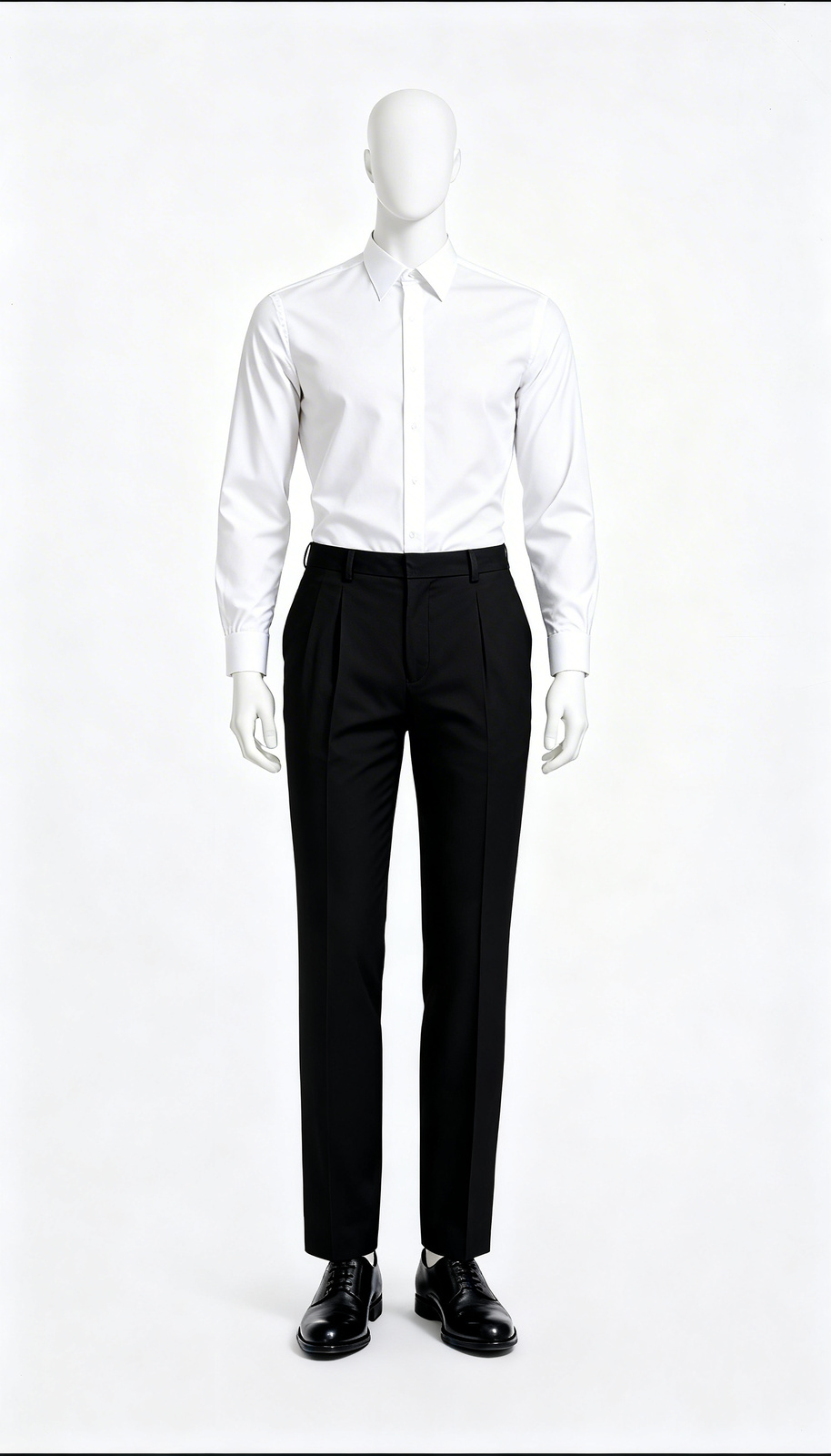 Men’s Jet Black Formal Trouser