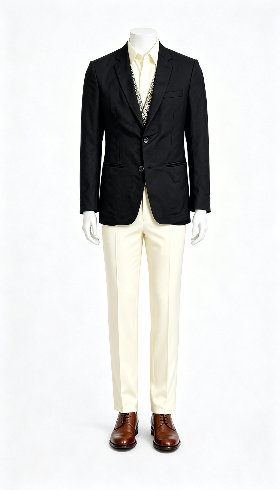 Black Formal Office Blazer