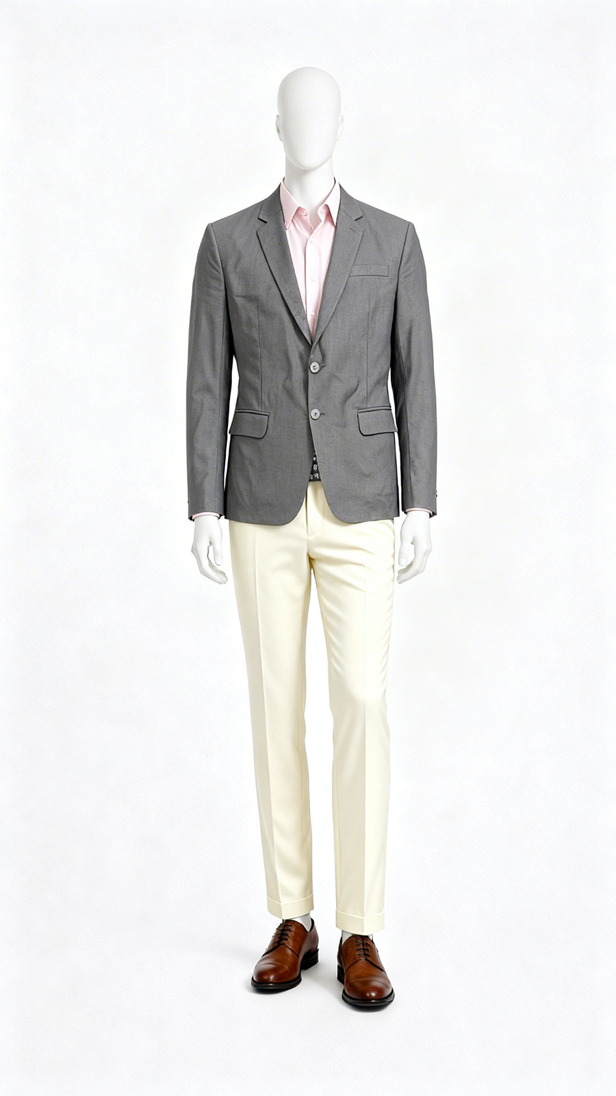 Men Charcoal Grey Blazer
