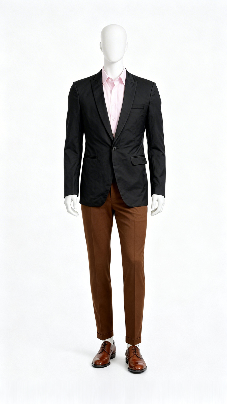 Men Deep Black Classic Blazer