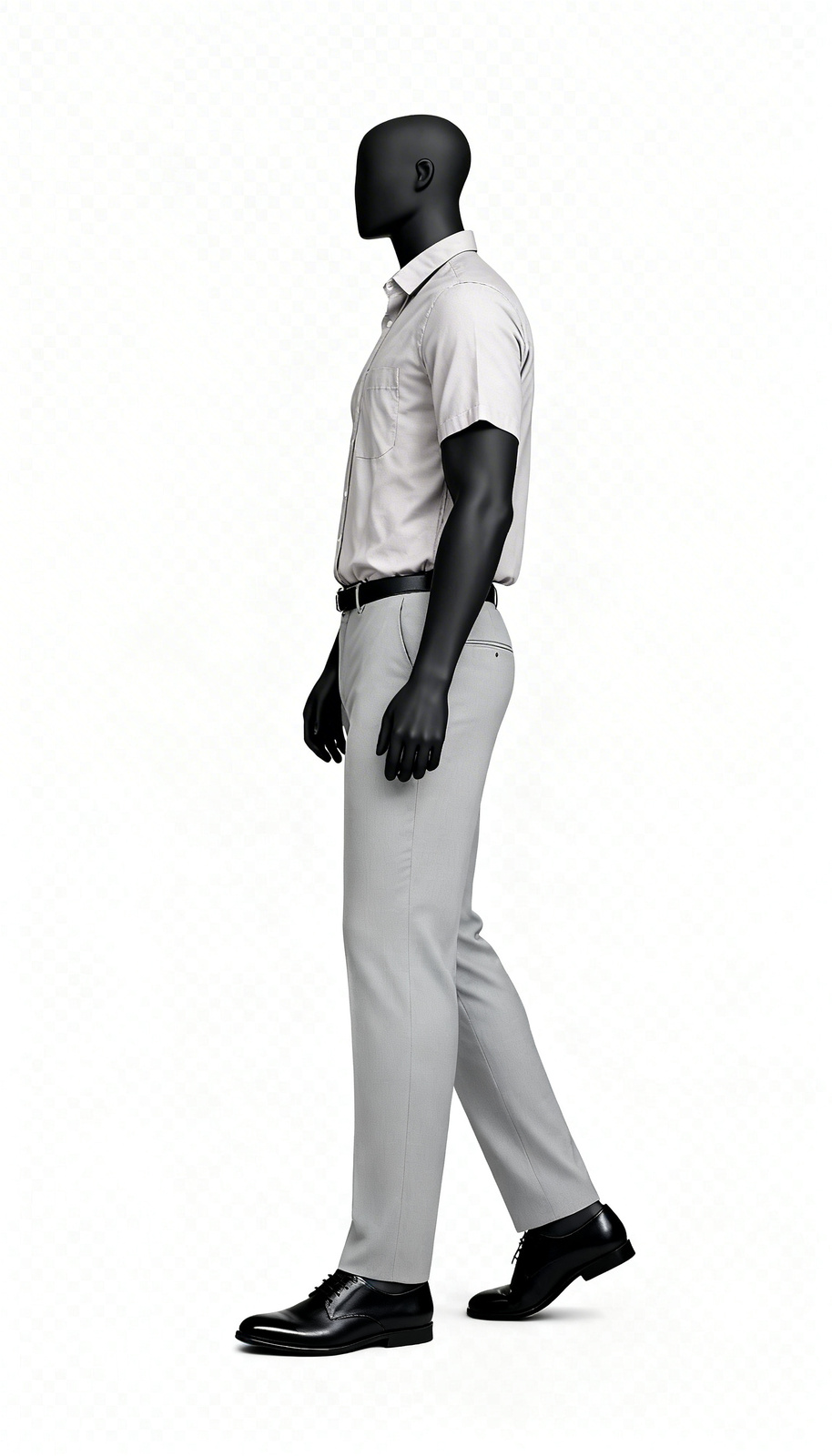 Light Pink Half Sleeve Shirt - Image 3