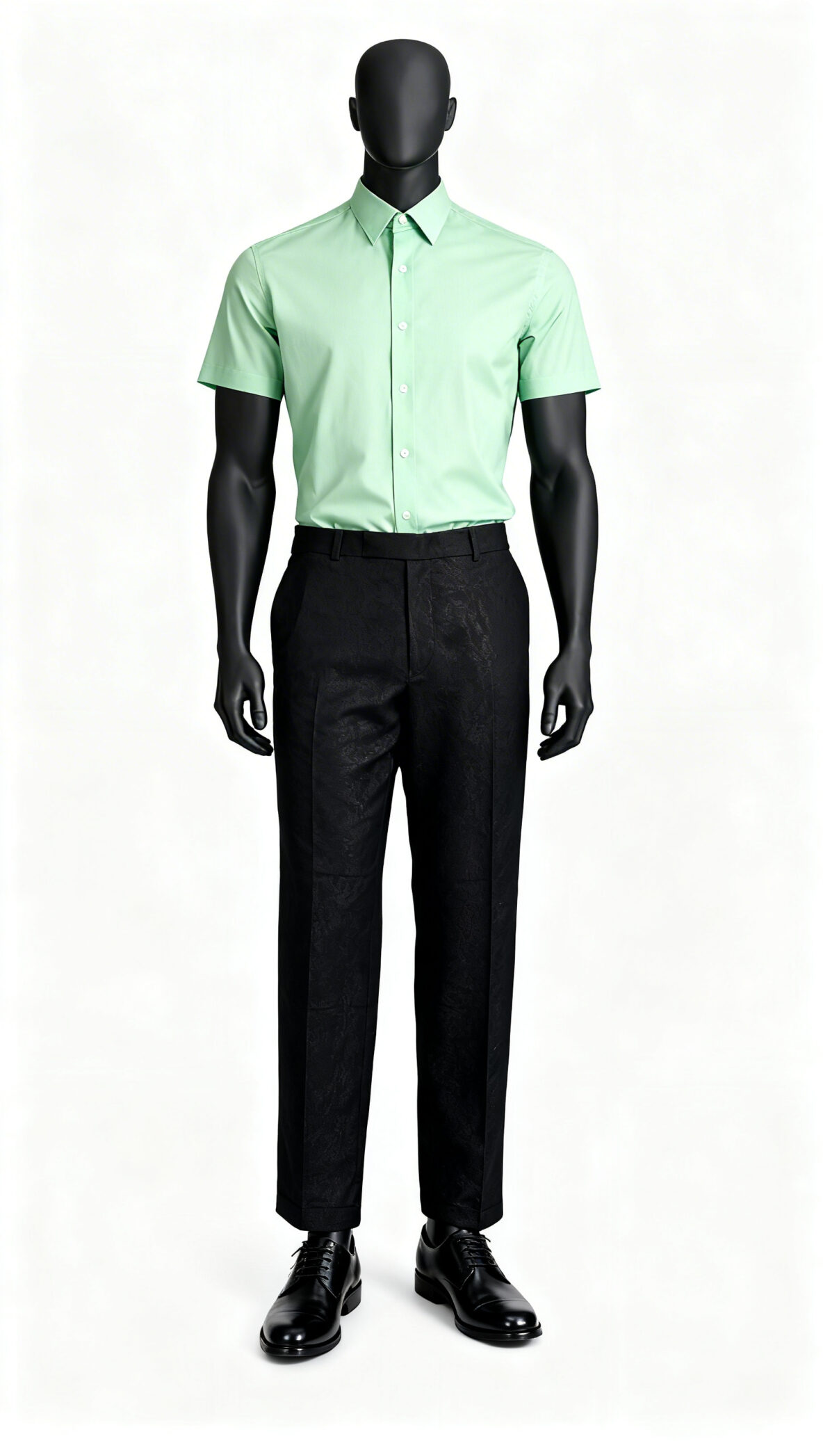 Men’s Classic Black Office Trousers