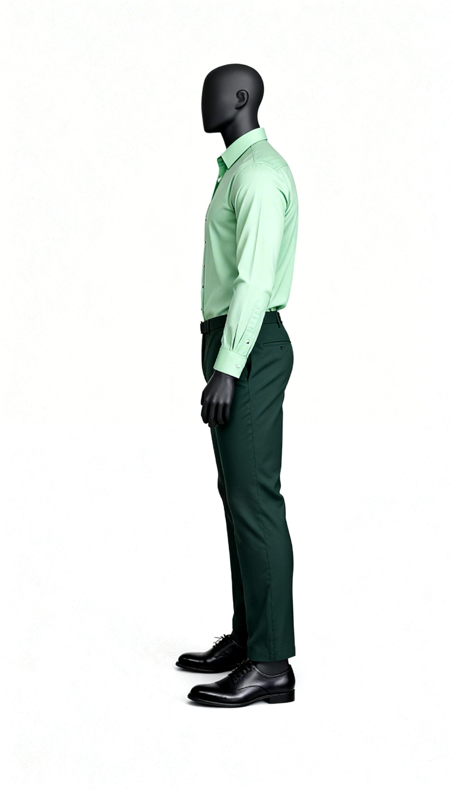 Men’s Dark Green Trousers - Image 3