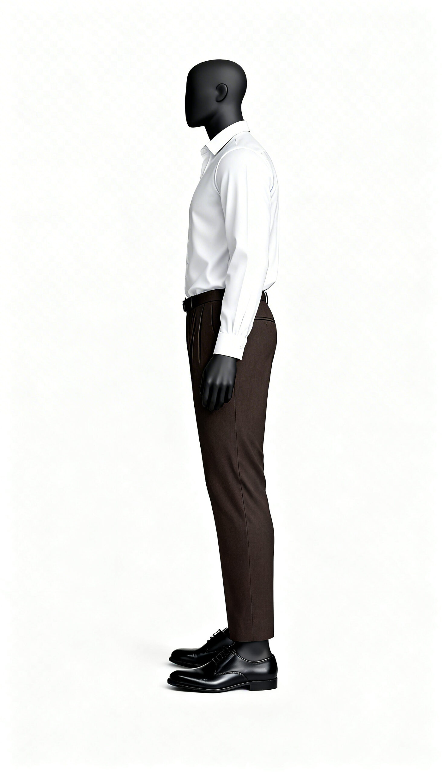 Men’s Dark Brown Trousers - Image 3