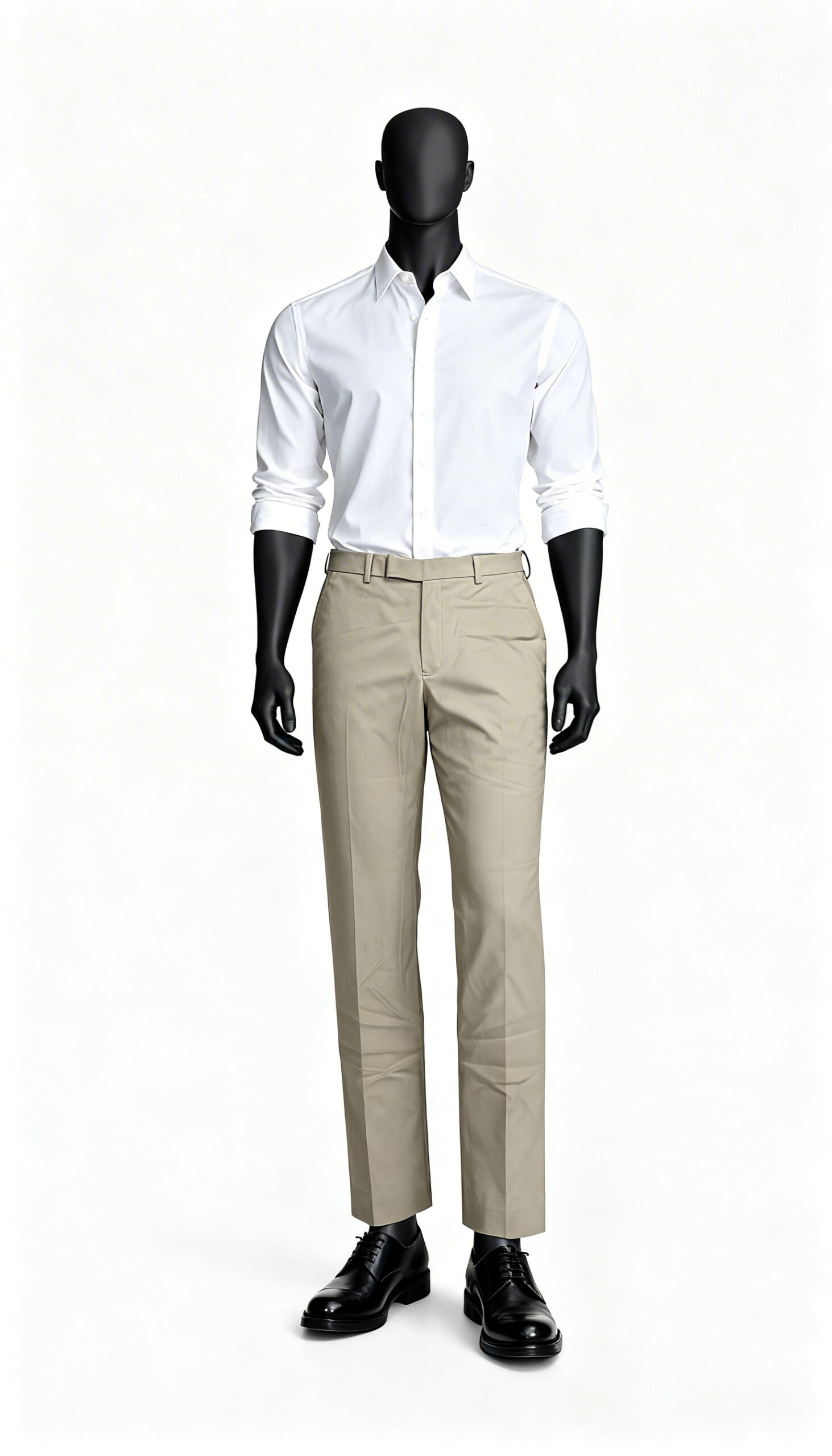 Men’s Brown Check Formal Trousers