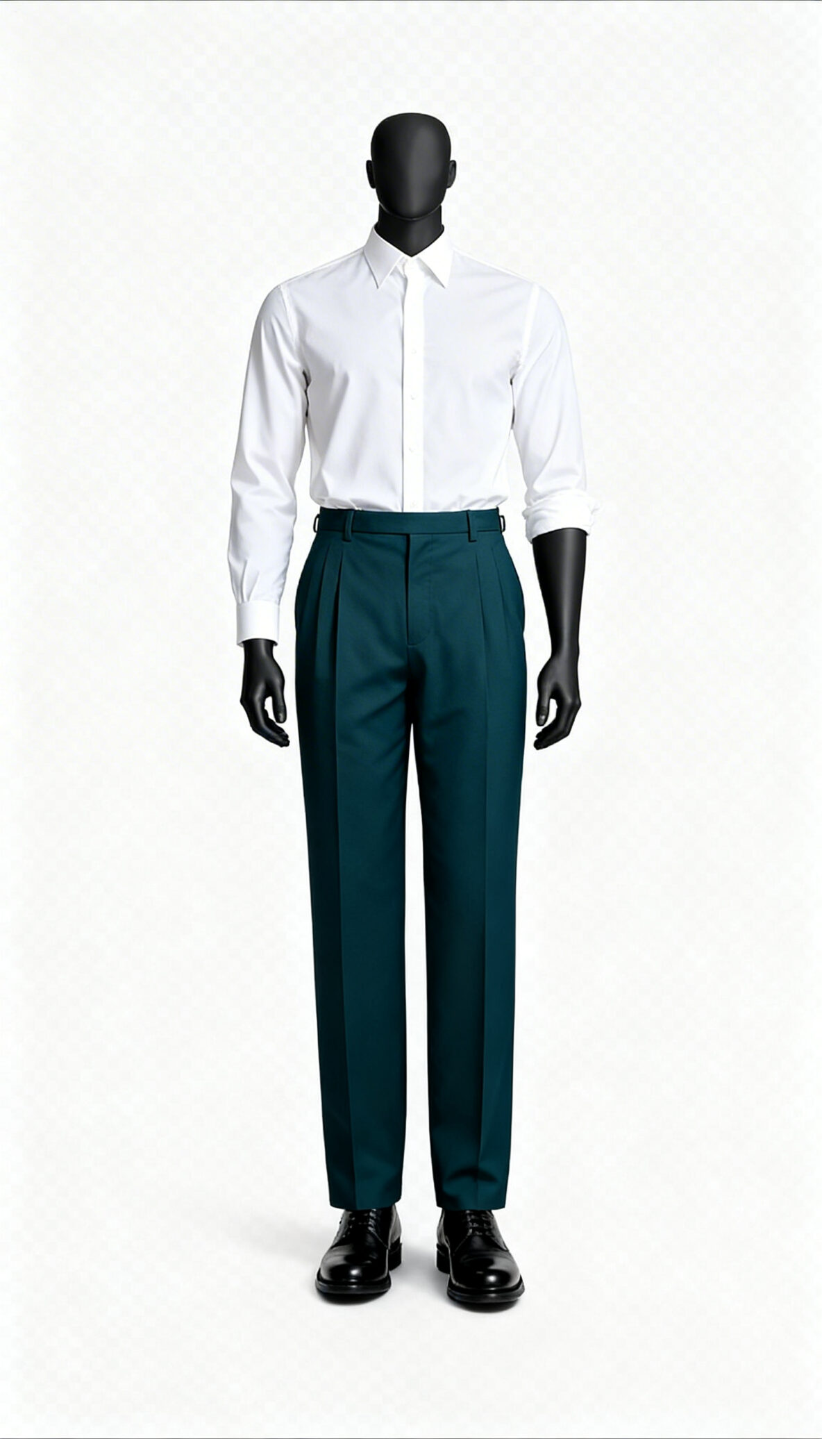 Men’s Dark Green Formal Trousers