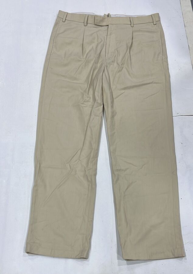 Men’s Beige Formal Trousers - Image 3