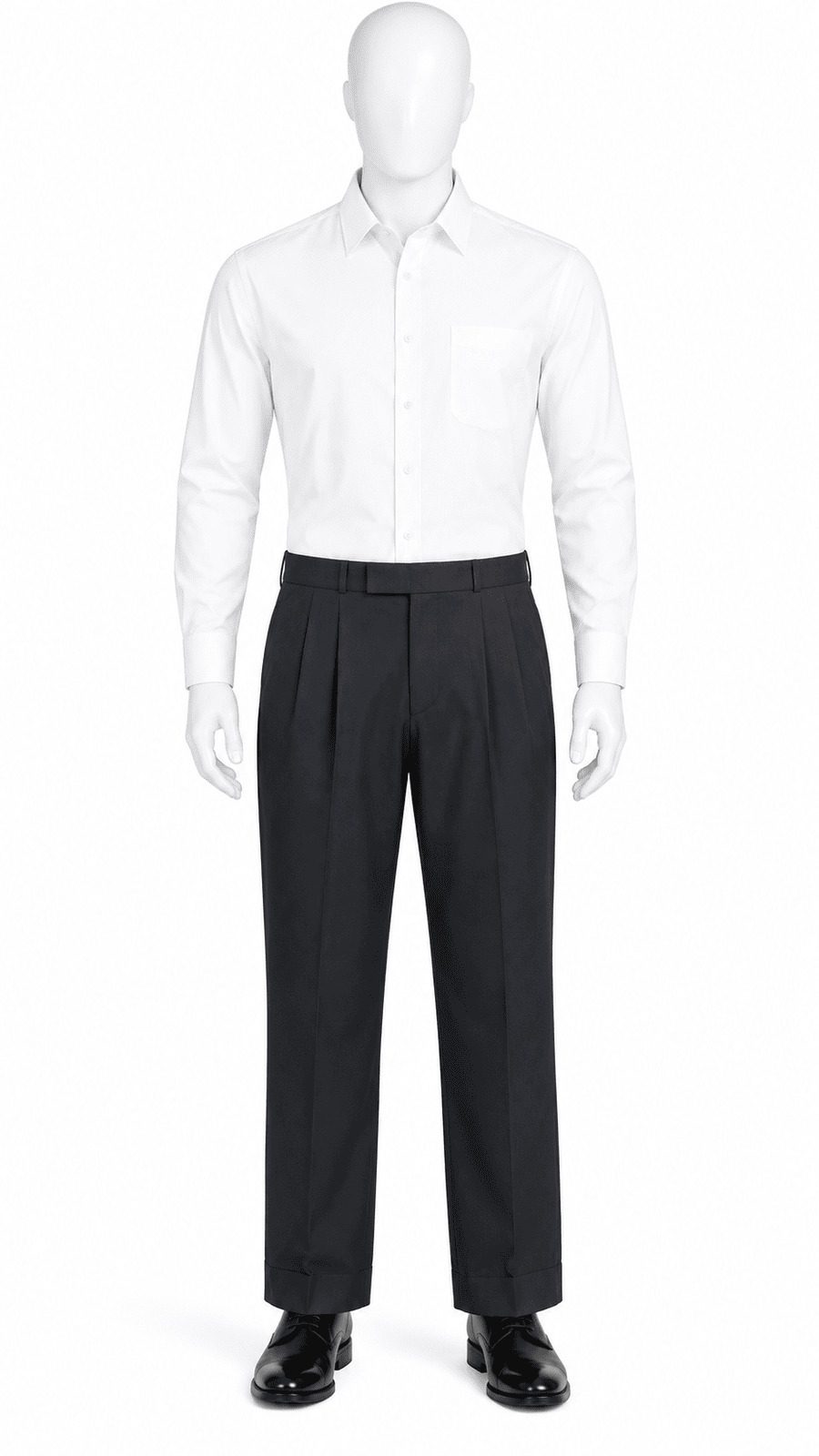 Men's Navy Blue Trousers 4