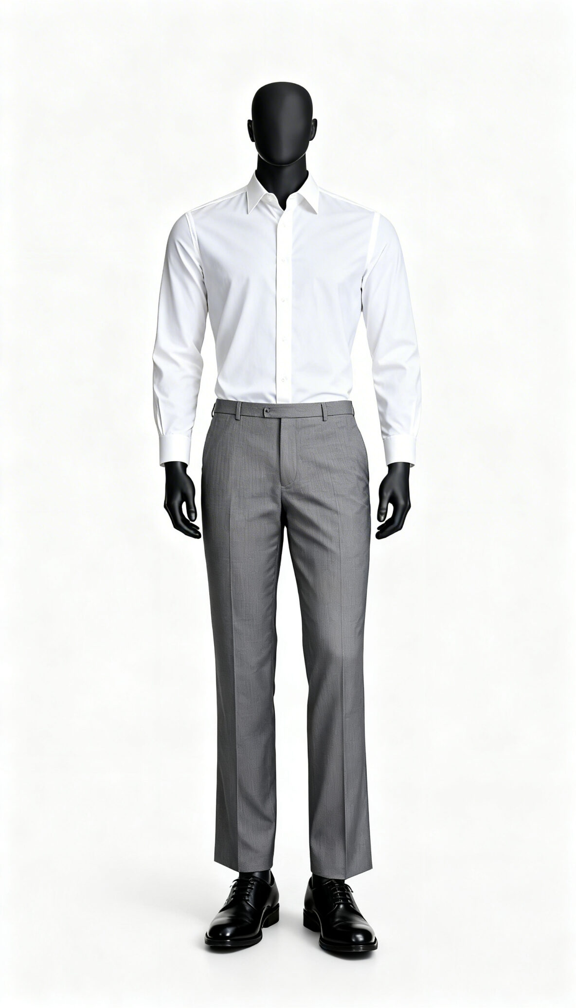 Men’s Light Grey Formal Trousers