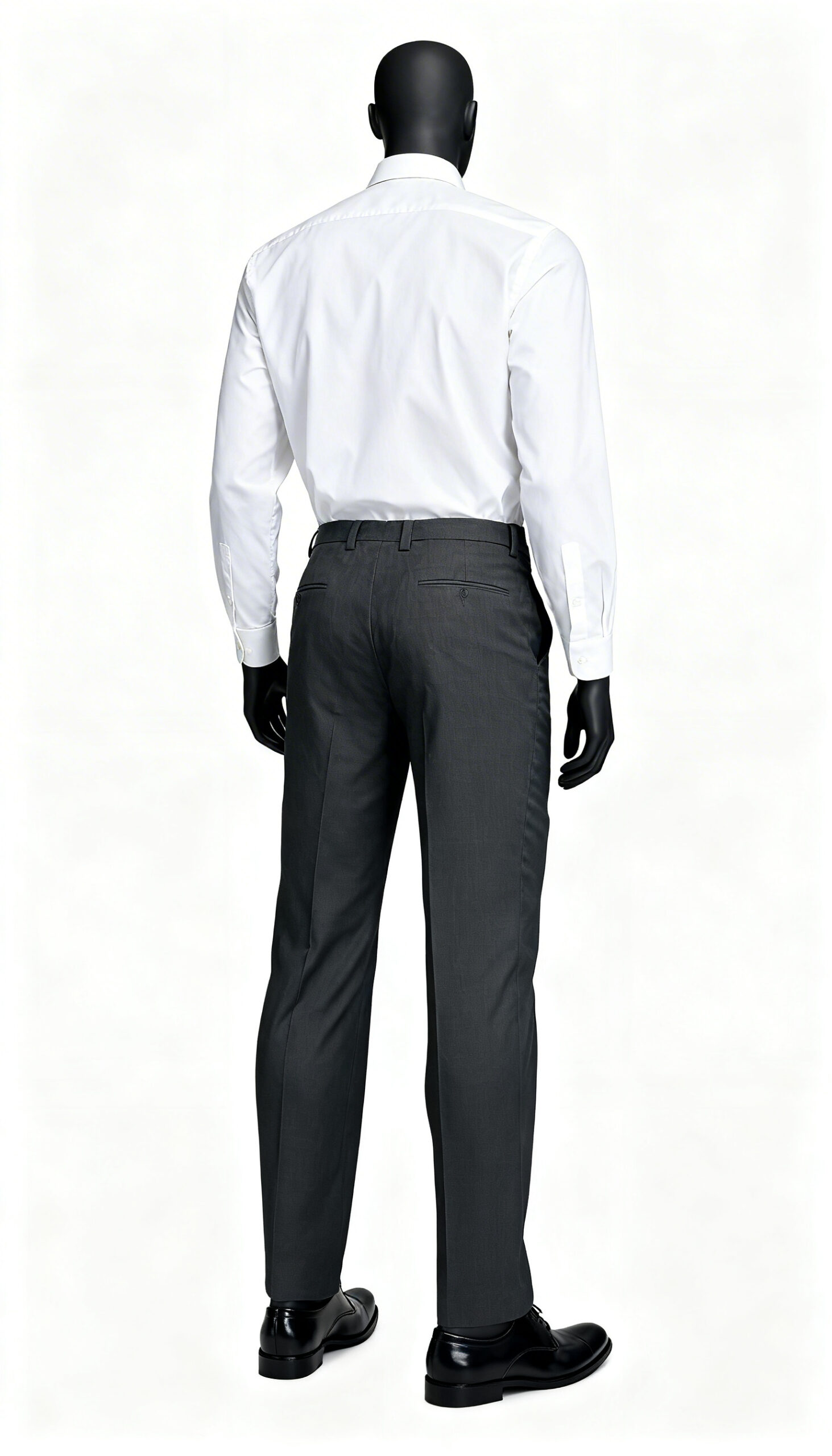 Dark Grey Formal Trousers - Image 2