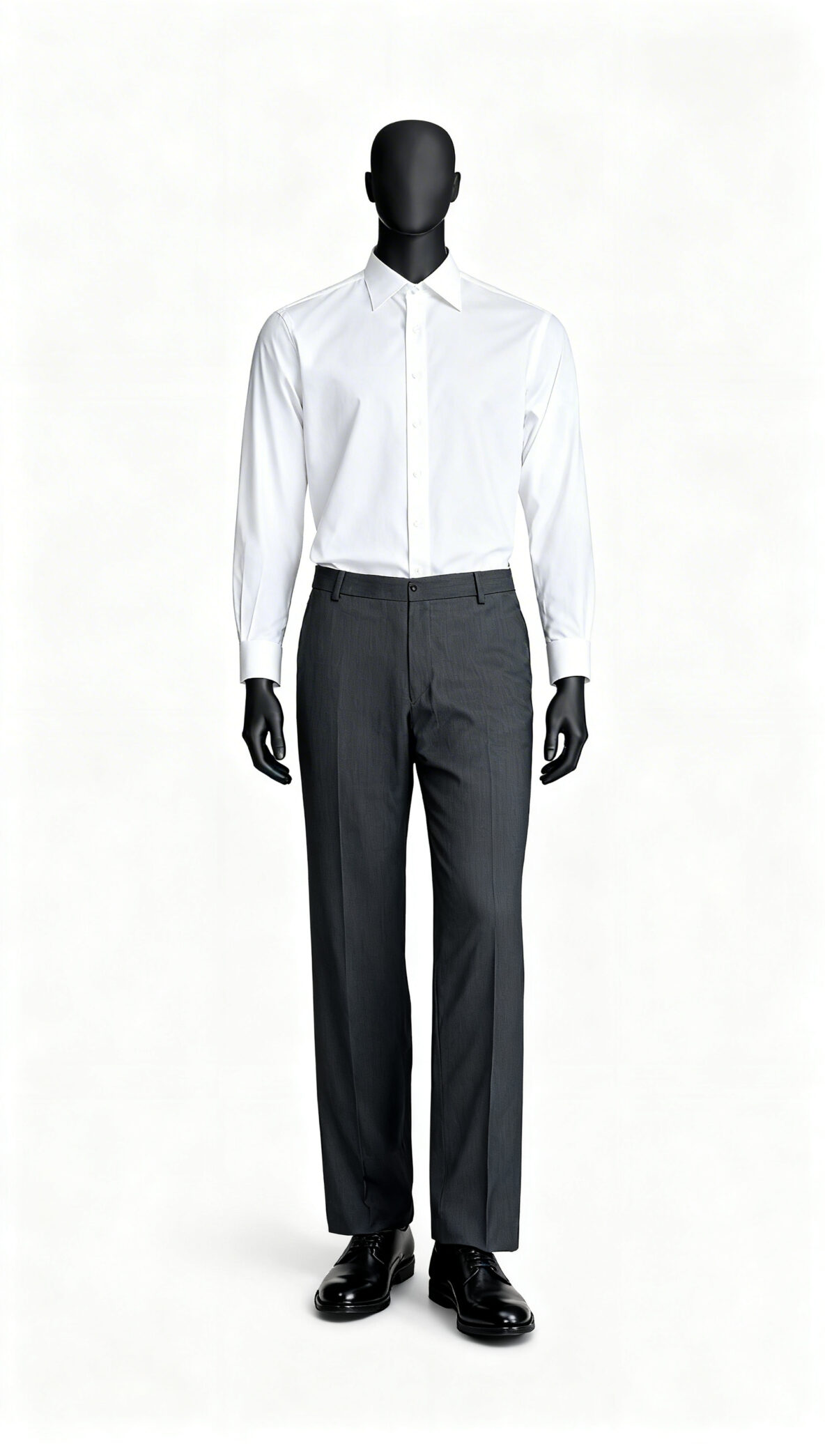 Dark Grey Formal Trousers