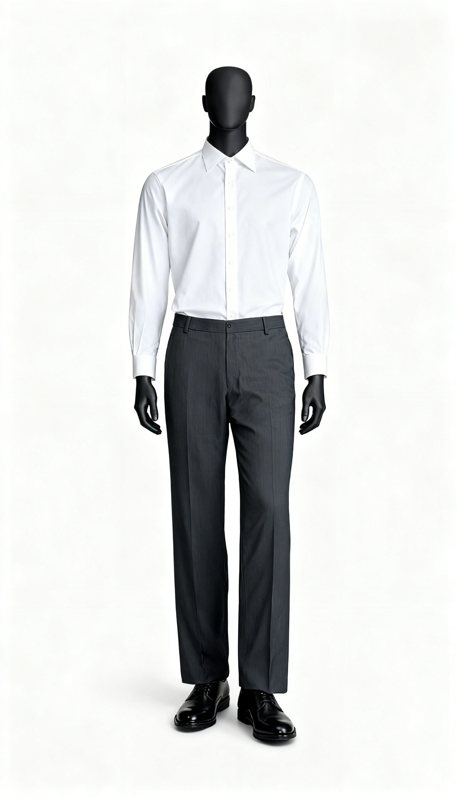 Dark Grey Formal Trousers