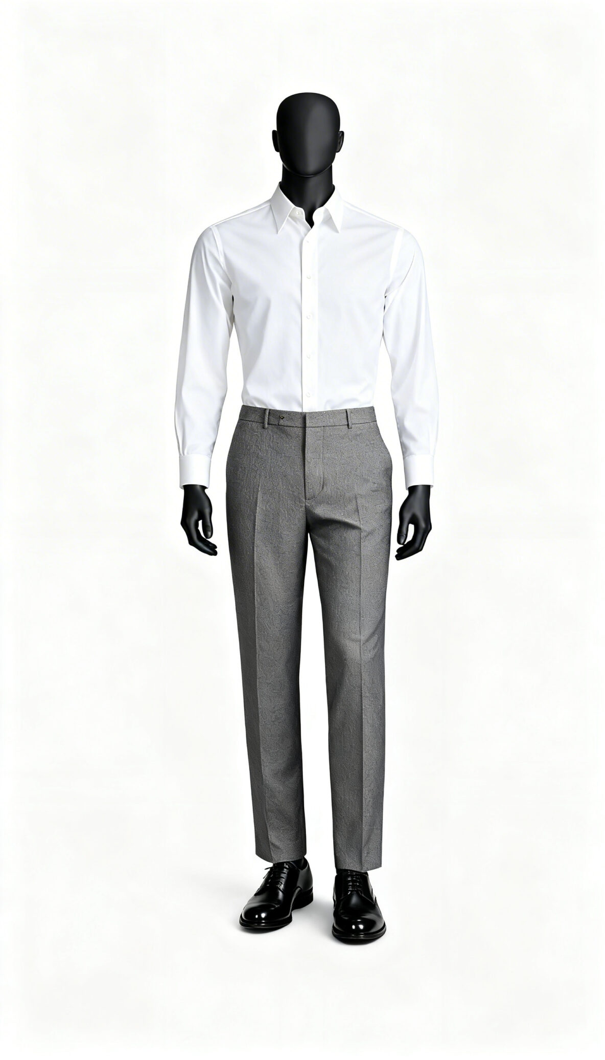 Taupe Grey Formal Trousers
