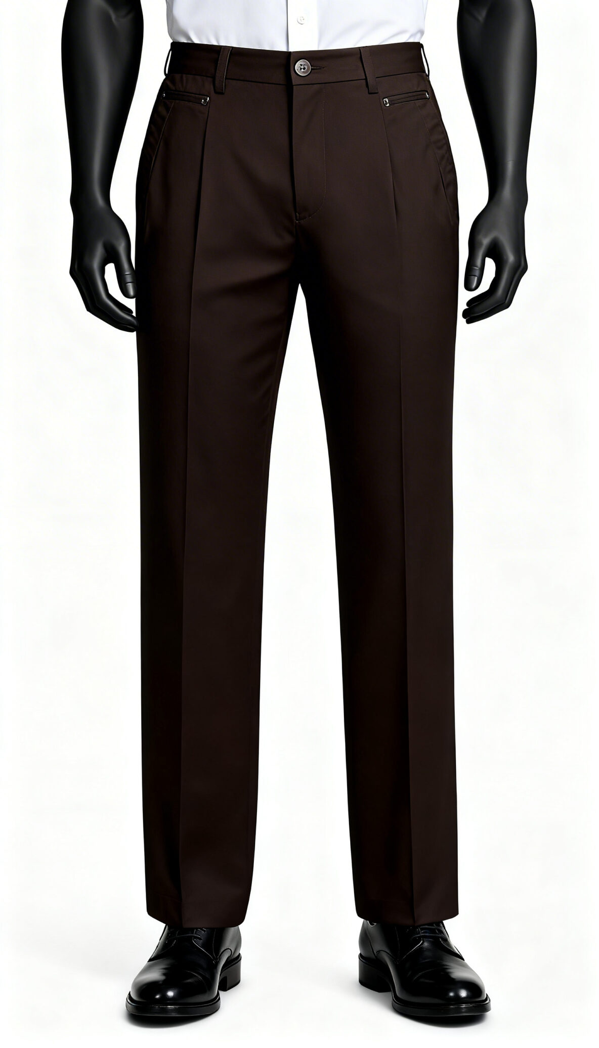 Dark Brown Formal Trouser
