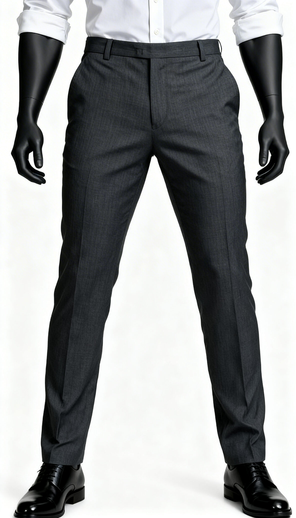 Charcoal Grey Office Trousers