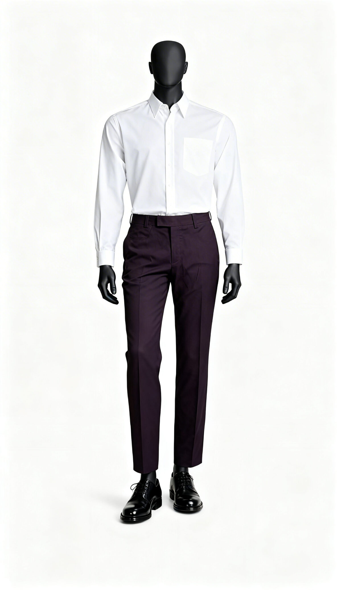 Men’s Dark Brown Formal Pants