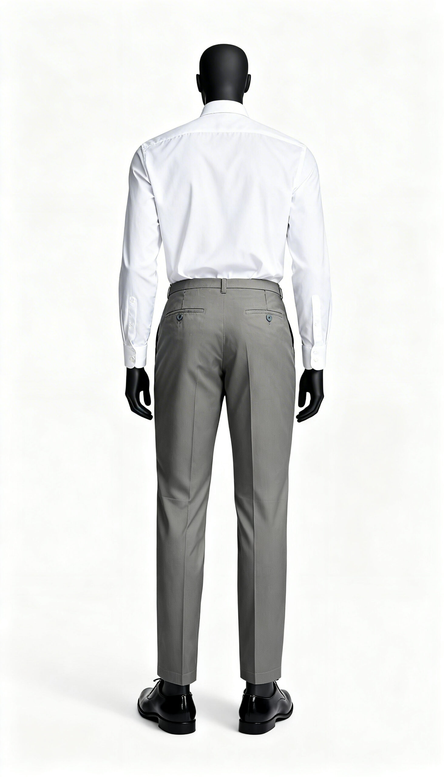 Men Light Olive Solid Regular Fit Casual Trouser - Image 2