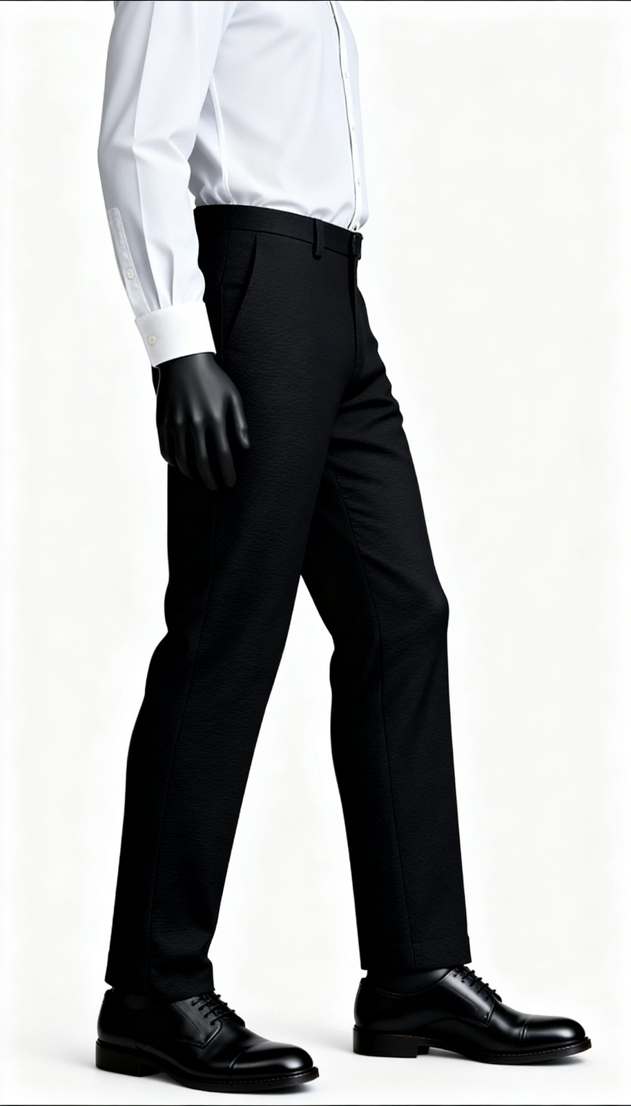 Black Tailored Formal Trouser - Image 3