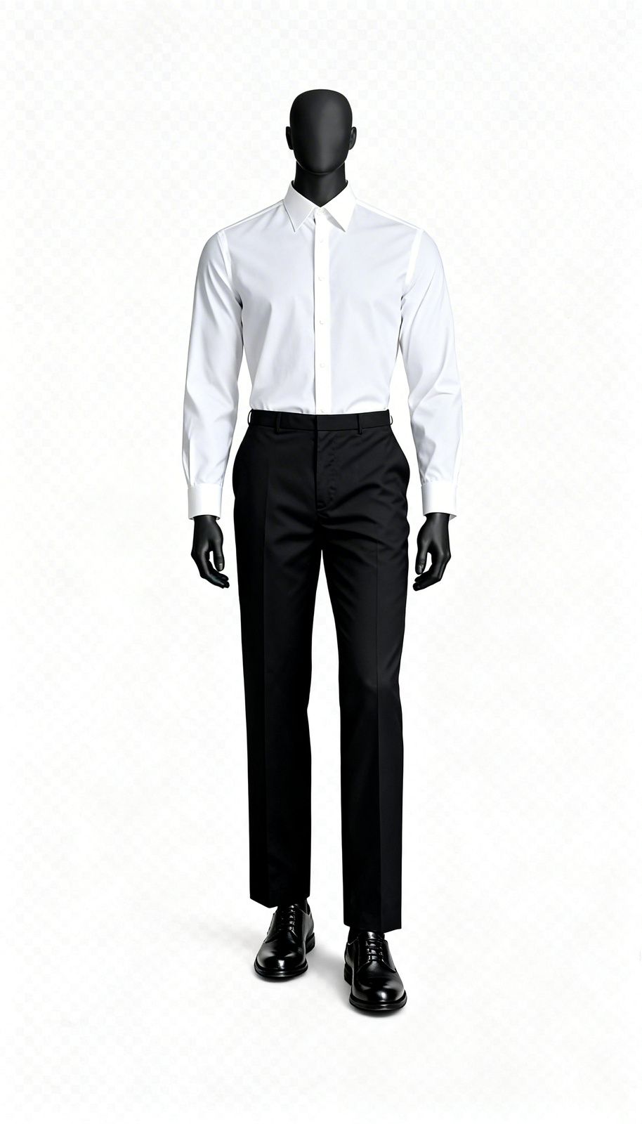 Black Classic Office Formal Trouser