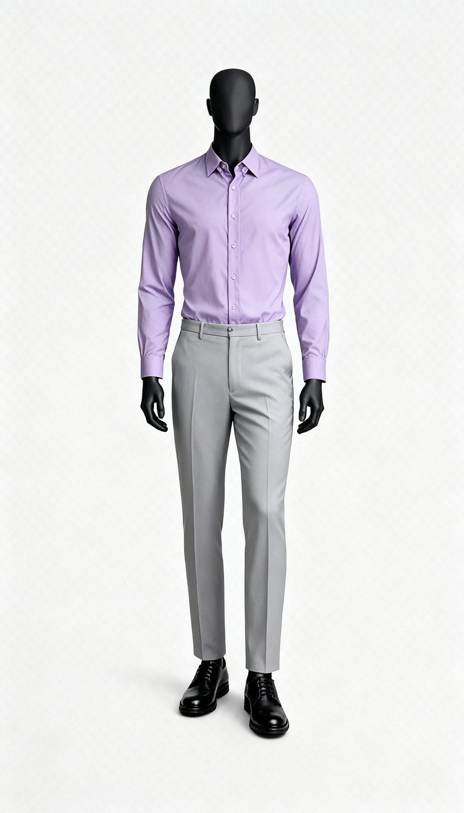 Purple Solid formal Shirt