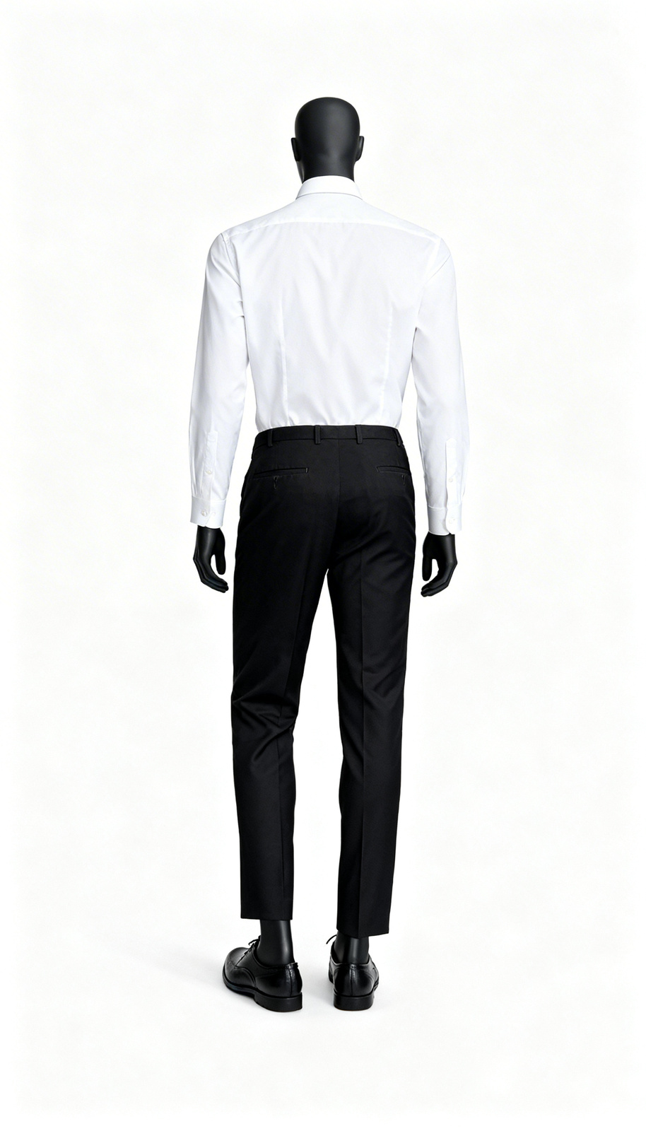 Black Pleated Trouser