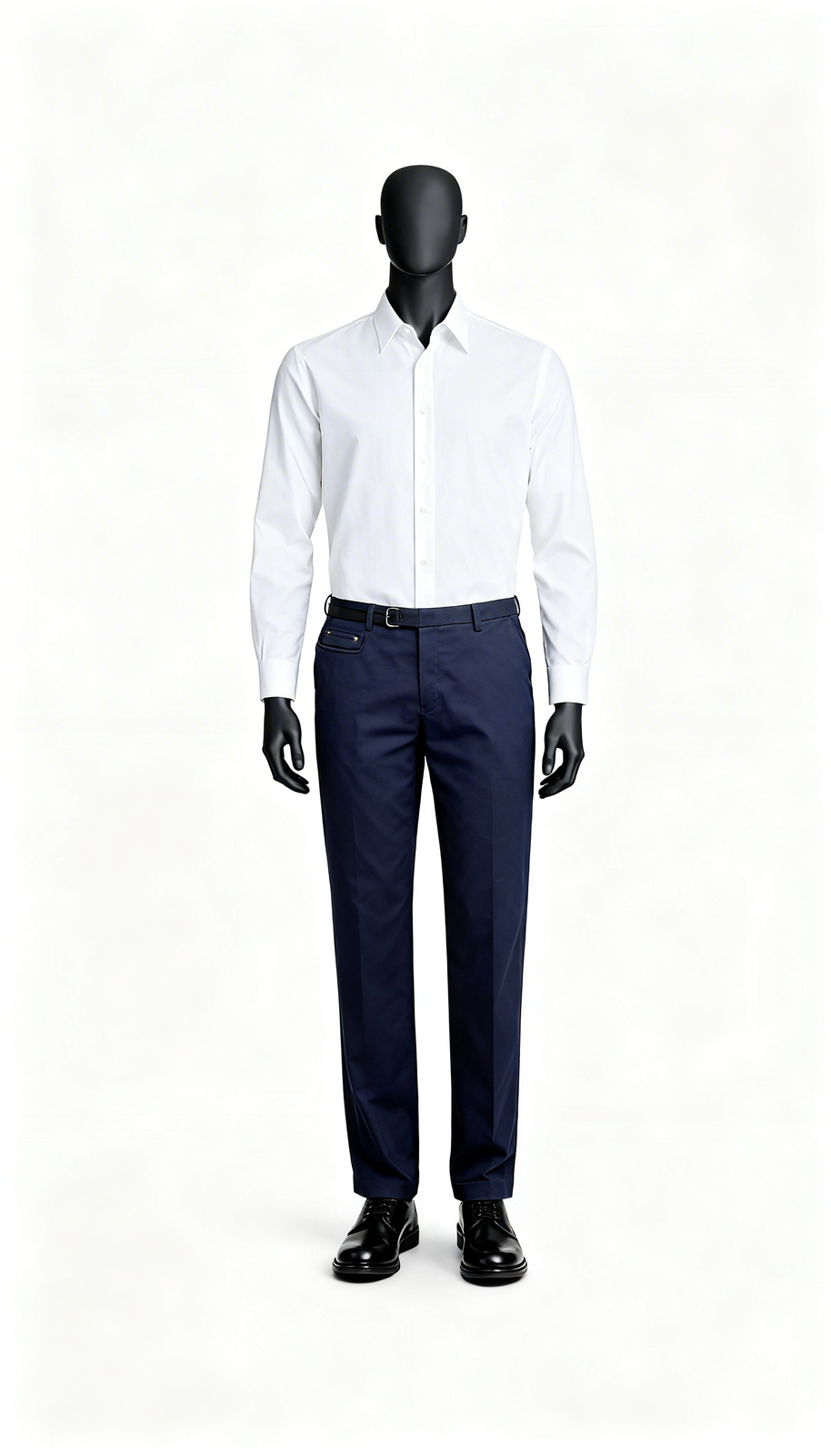 Men Violet Formal Straight Trouser