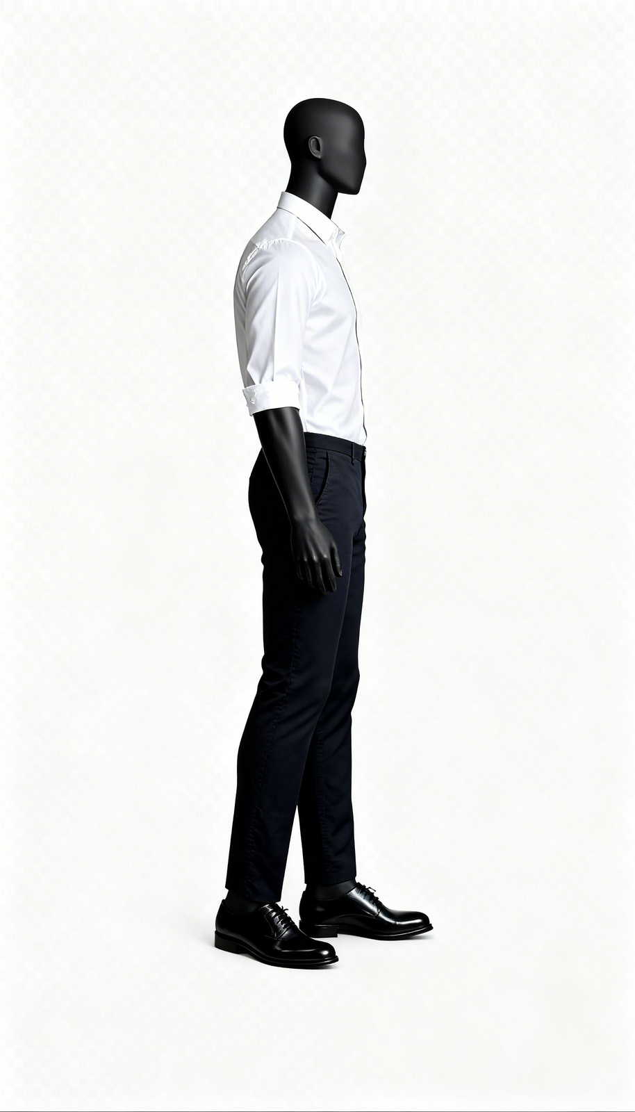 Black Casual Trouser - Image 3