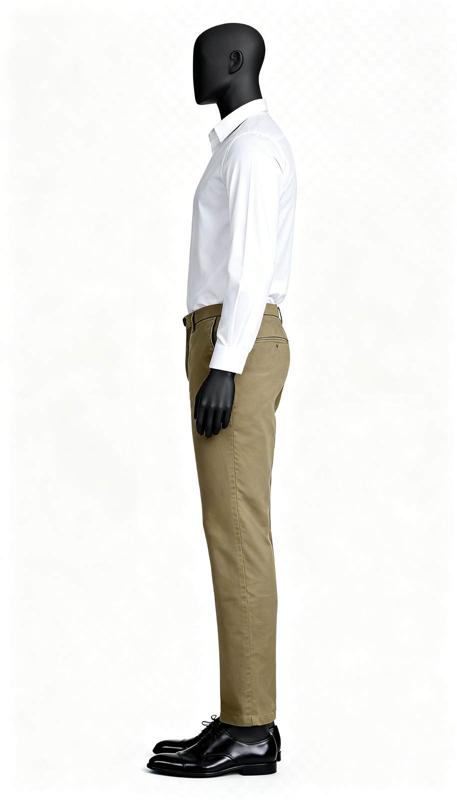Camel Brown Casual Trouser - Image 3