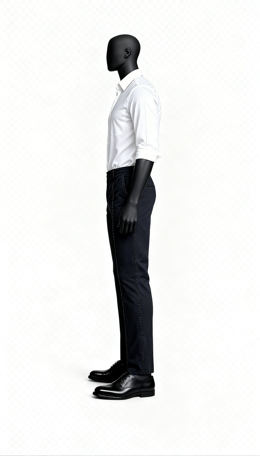 Black Casual Trouser - Image 3