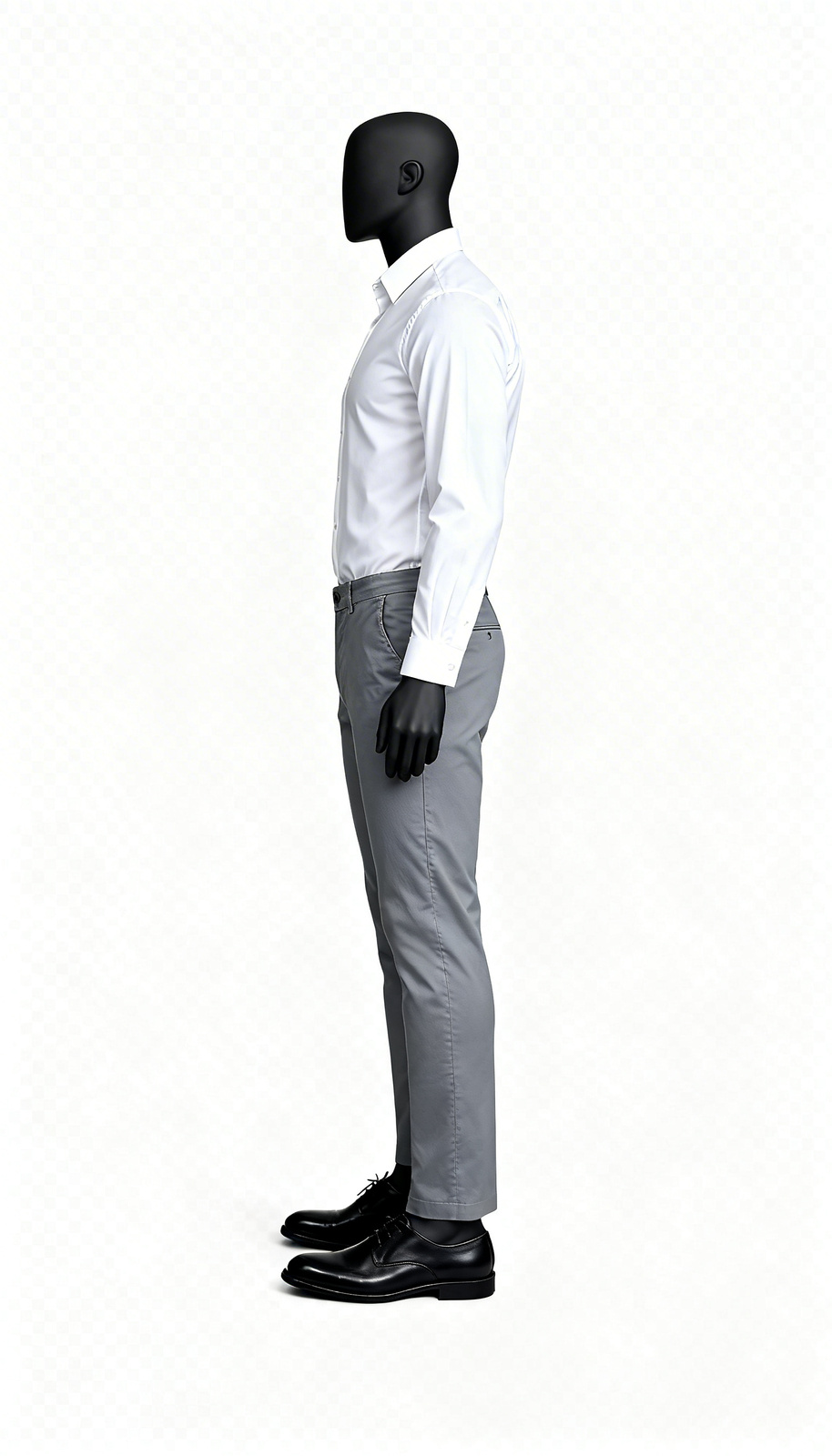Grey Casual Trouser