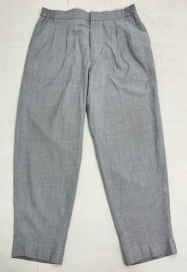 Men Grey Formal Trouser Classic Straight Fit - Image 4